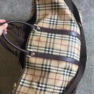 Authentic Burberry Duffle Bag